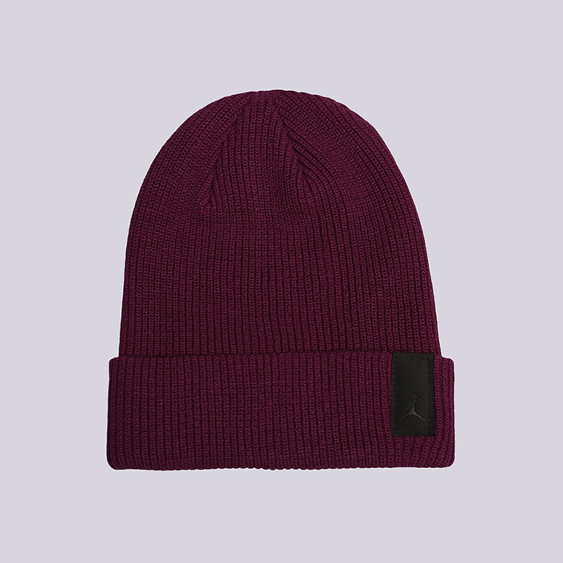  фиолетовая шапка Jordan Loose Gauge Cuff Beanie 861453-609 - цена, описание, фото 1